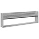 Sonata H Етажерка за списания с рафт 2 pcs Сив Сонома 100 x 12 x 30 см