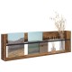 Sonata H Етажерка за списания с рафт Старо дърво 100 x 12 x 30 см