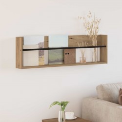 Sonata H Етажерка за списания Дъб 100 x 12 x 30 см Инженерно дърво - Hol