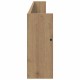 Sonata H Етажерка за списания Дъб 100 x 12 x 30 см Инженерно дърво