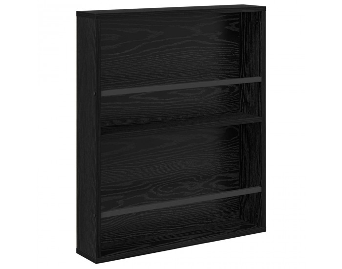 Sonata H Етажерка за списания Черния дъб 60 x 12 x 70 см Инженерно дърво