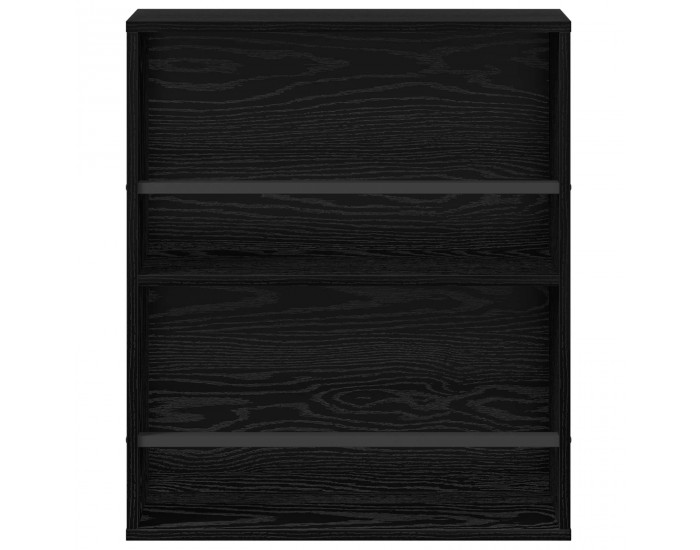 Sonata H Етажерка за списания с рафт 2 pcs Черния дъб 60 x 12 x 70 см