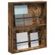 Sonata H Етажерка за списания Димян дъб 60 x 12 x 70 см Инженерно дърво