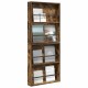 Sonata H Етажерка за списания с рафт 2 pcs Димян дъб 60 x 12 x 70 см