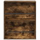 Sonata H Етажерка за списания с рафт 2 pcs Димян дъб 60 x 12 x 70 см