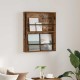 Sonata H Етажерка за списания с рафт Старо дърво 60 x 12 x 70 см