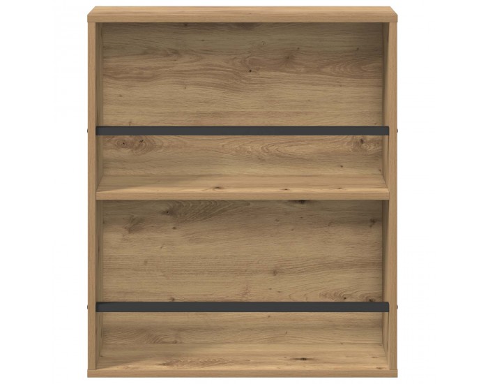 Sonata H Етажерка за списания с рафт Дъб 60 x 12 x 70 см Инженерно дърво
