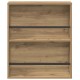 Sonata H Етажерка за списания 2 pcs Дъб 60 x 12 x 70 см Инженерно дърво
