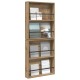 Sonata H Етажерка за списания 2 pcs Дъб 60 x 12 x 70 см Инженерно дърво