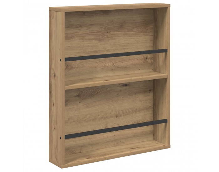 Sonata H Етажерка за списания 2 pcs Дъб 60 x 12 x 70 см Инженерно дърво