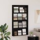 Sonata H Етажерка за списания с рафт 2 pcs Черния дъб 80 x 12 x 70 см