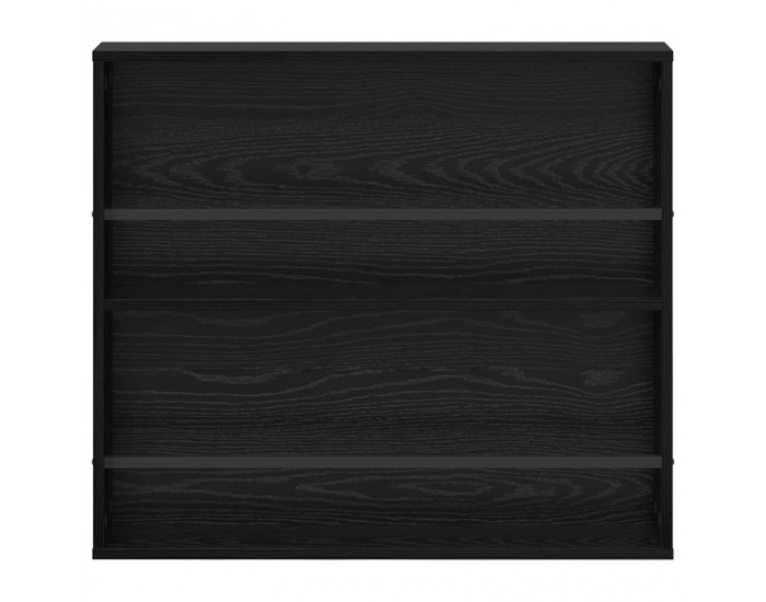 Sonata H Етажерка за списания с рафт 2 pcs Черния дъб 80 x 12 x 70 см