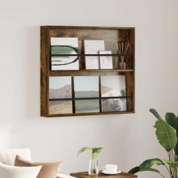 Sonata H Етажерка за списания Димян дъб 80 x 12 x 70 см Инженерно дърво - Hol