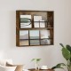 Sonata H Етажерка за списания Димян дъб 80 x 12 x 70 см Инженерно дърво