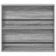 Sonata H Етажерка за списания Сив Сонома 80 x 12 x 70 см Инженерно дърво