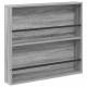 Sonata H Етажерка за списания с рафт 2 pcs Сив Сонома 80 x 12 x 70 см