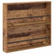 Sonata H Етажерка за списания с рафт 2 pcs Старо дърво 80 x 12 x 70 см