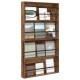 Sonata H Етажерка за списания с рафт 2 pcs Старо дърво 80 x 12 x 70 см