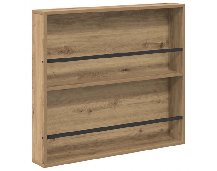 Sonata H Етажерка за списания 2 pcs Дъб 80 x 12 x 70 см Инженерно дърво