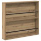 Sonata H Етажерка за списания 2 pcs Дъб 80 x 12 x 70 см Инженерно дърво