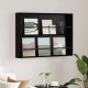 Sonata H Етажерка за списания с рафт Черния дъб 100 x 12 x 70 см