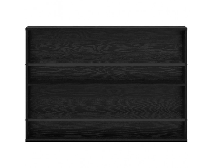 Sonata H Етажерка за списания с рафт 2 pcs Черния дъб 100 x 12 x 70 см