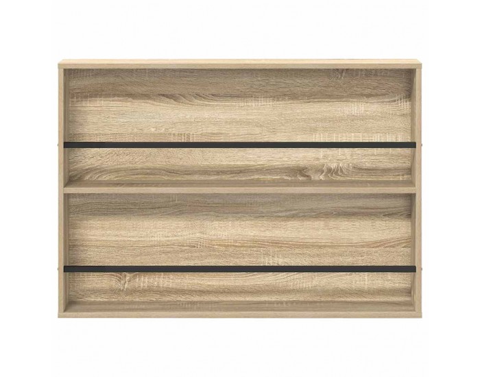Sonata H Етажерка за списания с рафт Сонома дъб 100 x 12 x 70 см