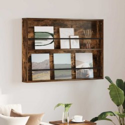 Sonata H Етажерка за списания Димян дъб 100 x 12 x 70 см Инженерно дърво - Hol