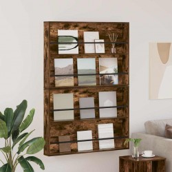 Sonata H Етажерка за списания с рафт 2 pcs Димян дъб 100 x 12 x 70 см - Ștergătoare și suporturi pentru umbrele