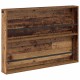 Sonata H Етажерка за списания с рафт Старо дърво 100 x 12 x 70 см