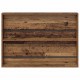 Sonata H Етажерка за списания с рафт 2 pcs Старо дърво 100 x 12 x 70 см