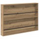 Sonata H Етажерка за списания Дъб 100 x 12 x 70 см Инженерно дърво
