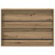 Sonata H Етажерка за списания Дъб 100 x 12 x 70 см Инженерно дърво