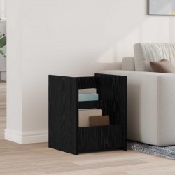 Sonata H Етажерка за списания Черния дъб 35 x 35 x 45 см Инженерно дърво - Ștergătoare și suporturi pentru umbrele
