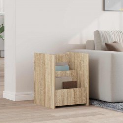 Sonata H Етажерка за списания Сонома дъб 35 x 35 x 45 см Инженерно дърво - Ștergătoare și suporturi pentru umbrele