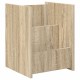 Sonata H Етажерка за списания Сонома дъб 35 x 35 x 45 см Инженерно дърво