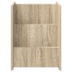 Sonata H Етажерка за списания Сонома дъб 35 x 35 x 45 см Инженерно дърво