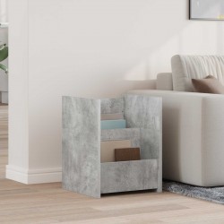 Sonata H Етажерка за списания с рафт Бетоново сиво 35 x 35 x 45 см - Ștergătoare și suporturi pentru umbrele