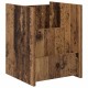 Sonata H Етажерка за списания с рафт Старо дърво 35 x 35 x 45 см