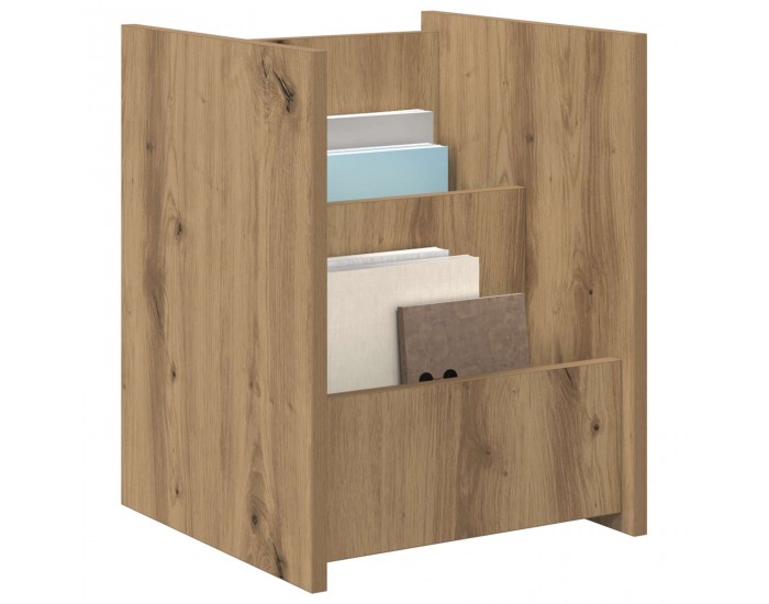 Sonata H Етажерка за списания с рафт Дъб 35 x 35 x 45 см Инженерно дърво