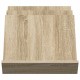 Sonata H Етажерка за списания с рафт Сонома дъб 53 x 40 x 28.5 см