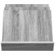 Sonata H Етажерка за списания с рафт Сив Сонома 53 x 40 x 28.5 см