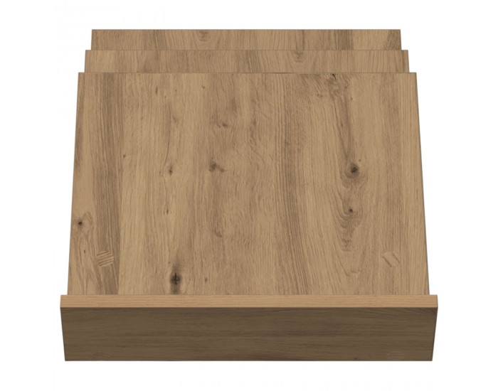 Sonata H Етажерка за списания Дъб 53 x 40 x 28.5 см Инженерно дърво