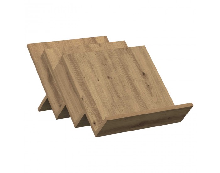 Sonata H Етажерка за списания Дъб 53 x 40 x 28.5 см Инженерно дърво