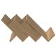 Sonata H Етажерка за списания Дъб 53 x 40 x 28.5 см Инженерно дърво