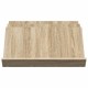 Sonata H Етажерка за списания с рафт Сонома дъб 65 x 53 x 28,5 см