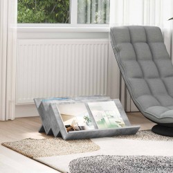 Sonata H Етажерка за списания с рафт Бетоново сиво 65 x 53 x 28,5 см - Ștergătoare și suporturi pentru umbrele