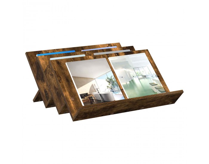 Sonata H Етажерка за списания с рафт Димян дъб 65 x 53 x 28,5 см