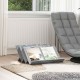 Sonata H Етажерка за списания с рафт Сив Сонома 65 x 53 x 28,5 см
