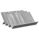 Sonata H Етажерка за списания с рафт Сив Сонома 65 x 53 x 28,5 см